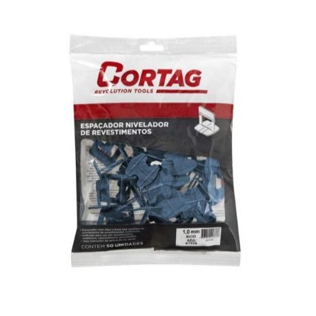 NIVELADOR 1,0MM C/50 PECAS LARGO CORTAG (NOVO)