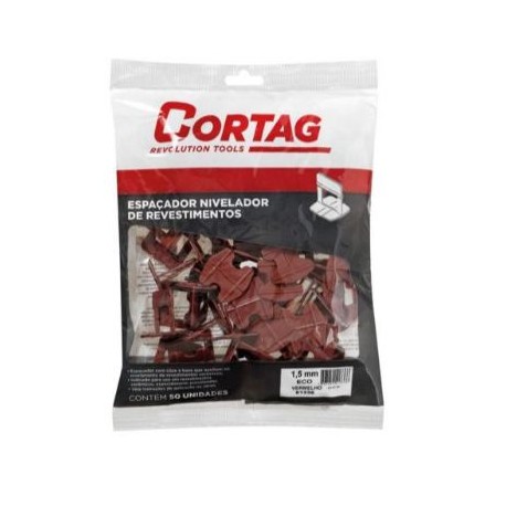 NIVELADOR 1,5MM C/50 PECAS LARGO CORTAG (NOVO)